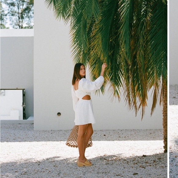 Cut out white dress - Sabo Skirt, Australian brand - S - Picture 2 of 5